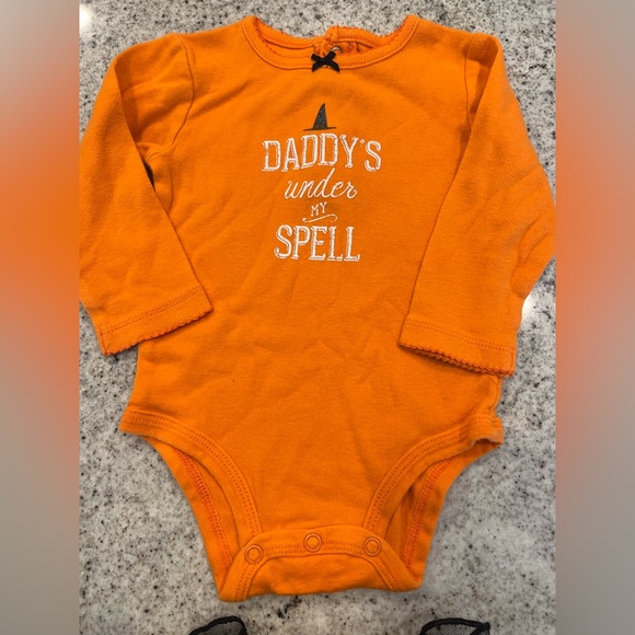 Baby girl Halloween outfit matching set 6 months - Picture 2 of 4